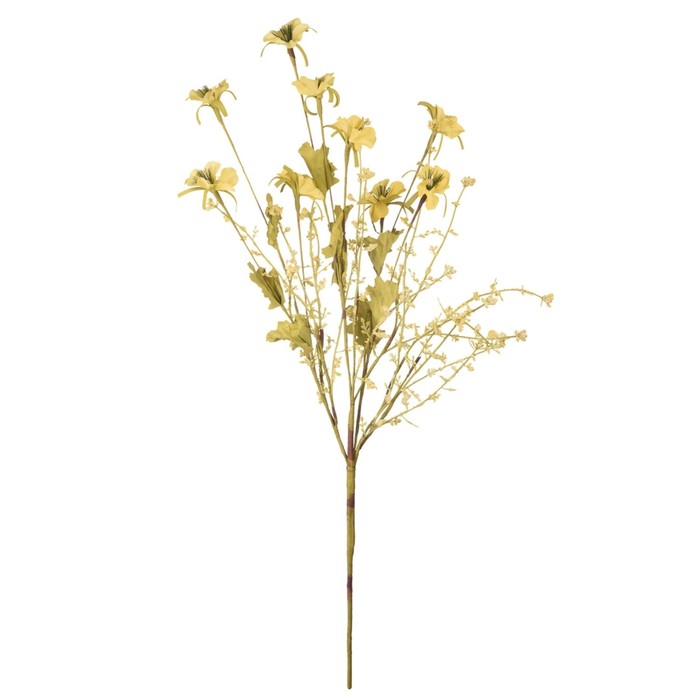 Искусственный цветок «Зверобой полевой», высота 65 см, цвет жёлтый - Фото 1