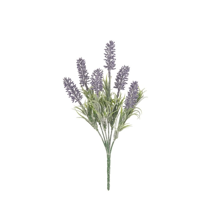 Искусственный цветок «Лаванда», высота 30 см, цвет сиреневый - Фото 1