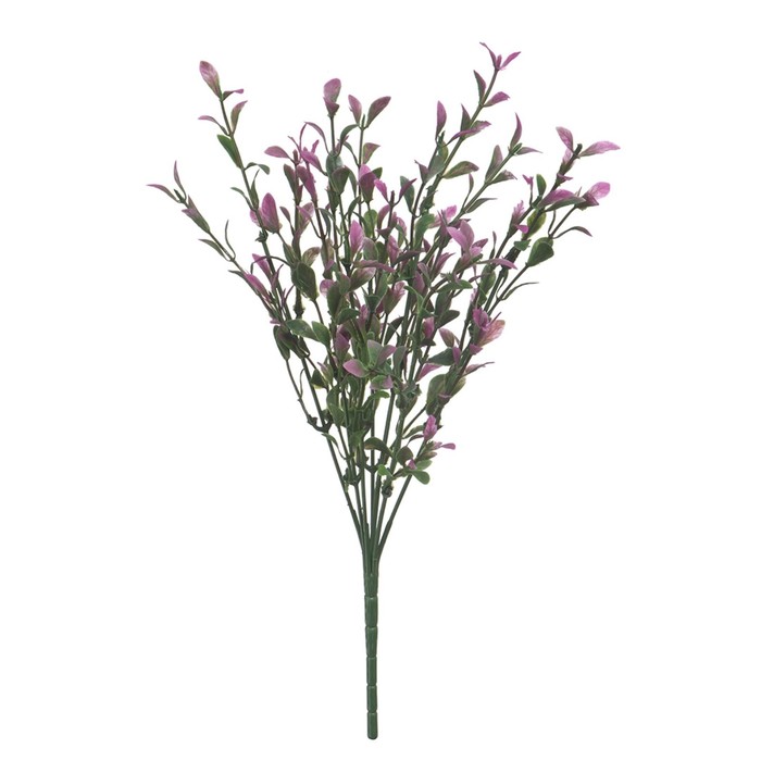 Искусственный цветок «Мелкоцвет», высота 35 см, цвет сиреневый - Фото 1
