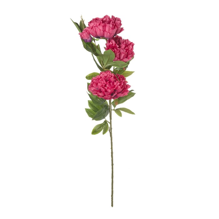 Искусственный цветок «Пион», высота 105 см, цвет сиреневый - Фото 1