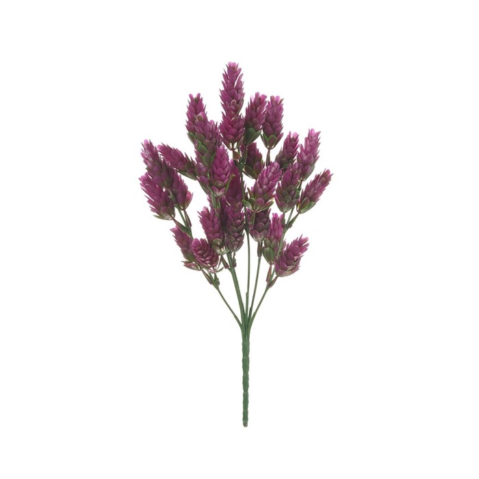 Искусственный цветок «Хмель», высота 30 см, цвет розовый - Фото 1