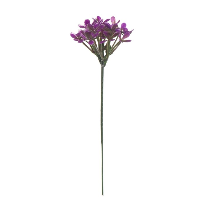Искусственный цветок «Лесная фиалка», высота 21 см, цвет фиолетовый - Фото 1