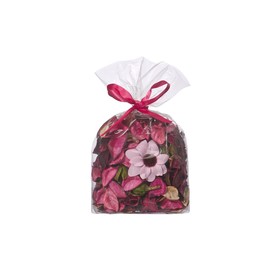 Набор сухоцветов из натуральных материалов с ароматом розы, пакет 12×9×13 см