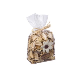 Набор сухоцветов из натуральных материалов с ароматом ванили, пакет 10×7,5×15,5 см