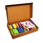 Пластика-полимерная глина запекаемая набор, BRAUBERG, 50 цветов х 20 г, с аксессуарами - фото 24342718