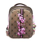 Рюкзак школьный 37 х 28 х 13 см, эргономичная спинка, Across 557, бежевый CS23-557-4 - фото 22990006