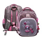 Рюкзак школьный 37 х 28 х 13 см, эргономичная спинка, Across 230, розовый CS23-230-7 - фото 10823427