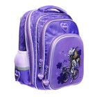 Рюкзак школьный 37 х 28 х 13 см, эргономичная спинка, Across 230, фиолетовый CS23-230-4 - Фото 2