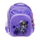 Рюкзак школьный 37 х 28 х 13 см, эргономичная спинка, Across 230, фиолетовый CS23-230-4 - Фото 3