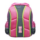 Рюкзак школьный 40 х 33 х 15 см, эргономичная спинка, Across 410, серый/розовый ACR23-410-1 - Фото 6