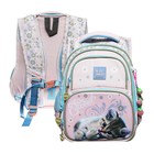 Рюкзак школьный 40 х 33 х 15 см, эргономичная спинка, Across 548, розовый ACR23-548-9 - фото 10823454