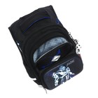 Рюкзак школьный 40 х 33 х 15 см, эргономичная спинка, Across 548, чёрный ACR23-548-6 - Фото 10