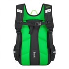 Рюкзак школьный 37 х 28 х 13 см, эргономичная спинка, Across 557, чёрный/зелёный CS23-557-1 - Фото 4
