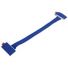 Связки для лыж с ремнём, цвет синий - Фото 2