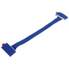 Связки для лыж с ремнём, цвет синий - Фото 4