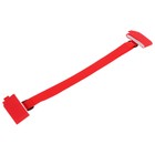 Связки для лыж с ремнём, цвет красный - Фото 4