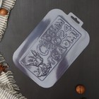 Форма для шоколада «Дракончик», размеры изделия 170×85×9.5 мм, пластик, прозрачная - Фото 4