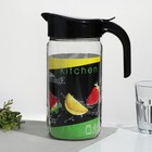 Кувшин «Амфора», 1.5 л, с крышкой, стекло, прозрачный - Фото 5