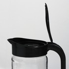 Кувшин «Амфора», 1.5 л, с крышкой, стекло, прозрачный - Фото 2