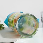 Кувшин «Цитрус», стеклянный, 1.5 л, с голубой крышкой 9903045