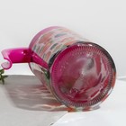 Кувшин «Сладкий вкус», стеклянный, 1.5 л, с розовой крышкой - фото 25374561