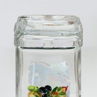 Набор бутылок с металлическим дозатором для масла и соусов, стеклянный, 500 мл, 2 шт, на деревянной подставке - Фото 5