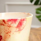 Набор горшков Авангард элегант, 0,3 / 0,8 / 1,7 / 3,2 л, бежево-желтый - фото 24741191