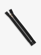 Молния металлическая, №5, неразъёмная, замок автомат, 18 см, чёрная - Фото 2