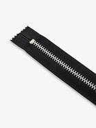 Молния металлическая, №5, неразъёмная, замок автомат, 18 см, чёрная - Фото 4