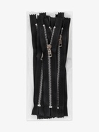 Молния металлическая, №5, неразъёмная, замок автомат, 18 см, чёрная - Фото 5