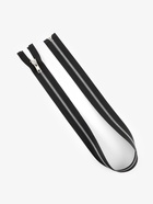 Молния металлическая, №5, разъёмная, замок автомат, 70 см, чёрная - Фото 2