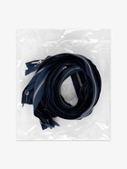 Молния металлическая, №5, разъёмная, замок автомат, 80 см, цвет тёмно-синий, никель - Фото 4