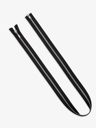 Молния металлическая, №5, 2 замка, разъёмная, замки автомат, 100 см, чёрная - Фото 1