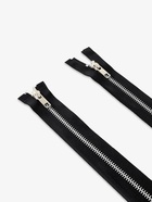 Молния металлическая, №5, 2 замка, разъёмная, замки автомат, 110 см, чёрная - Фото 3