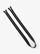 Молния металлическая, №5, 2 замка, разъёмная, замки автомат, 120 см, цвет чёрный/никель, цена за 1 штуку - Фото 2