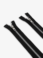 Молния металлическая, №5, 2 замка, разъёмная, замки автомат, 120 см, цвет чёрный/никель, цена за 1 штуку - Фото 3