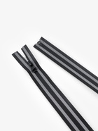 Молния «Спираль», №5, разъёмная, водонепроницаемая, со светоотражающей лентой, замок автомат, 100 см, чёрная, серая - Фото 3