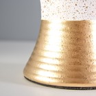 Настольная лампа «Джина» Е14 40 Вт бело-золотой 22×22×30 см RISALUX - Фото 3