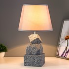 Настольная лампа «Баланс» Е14 40 Вт серый 22×22×40 см RISALUX - Фото 2