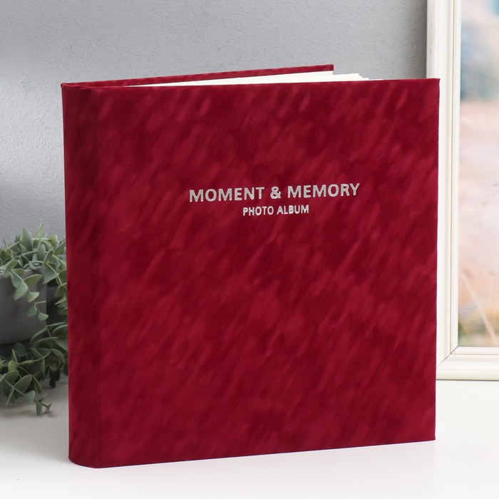 Фотоальбом магнитный 30 листов "Воспоминания" 31х32 см - Фото 1