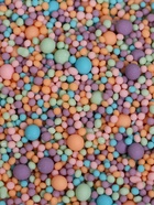 Посыпка кондитерская в цветной глазури: оранжевый, голубой, сиреневый, изумруд, розовый, 1.5 кг - Фото 2