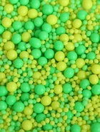 Новогодняя посыпка кондитерская с мягким центром "НЕОН": лимонный, лайм, 50 г - Фото 2