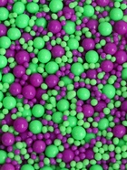 Посыпка кондитерская с эффектом неона в цветной глазури "Лайм, ультрафиолет", 50 г - Фото 2