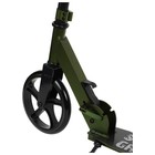 УЦЕНКА Самокат городской, склад. GRAFFITI, кол. PU 200, 86A, подножка, ABEC 9, хаки - Фото 6