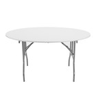 Стол складной Дельта круглый D1500, 1500х1500х750, Белый/Серый  (артикул 9915342)  большой выбор товаров оптом и в розницу по низким ценам с доставкой