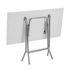 Стол складной Ривьера, 1200х600х750, Белый/Серый - фото 30321992