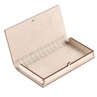 Конверт деревянный "С Днём Рождения!" розы, 17х8 см - фото 22702310