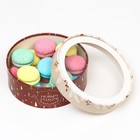 Коробка подарочная новогодняя с окном «С Новым годом» 18×18×6 см - Фото 6