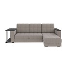 Диван угловой «Атлант», со столиком ЛДСП, рогожка, цвет бежевый - Фото 2