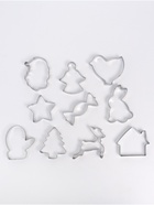 Формы для вырезания печенья «Новогодние сладости», набор 10 шт., нержавеющая сталь - Фото 3